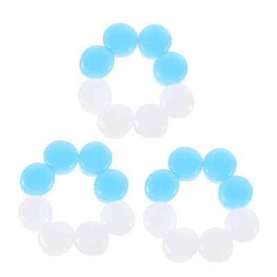 Baluue 24pcs Soft Reusable Silicone Sleeping Noise Reduction Earbuds for Dormitory Sound Insulation Comfortable Ear Protection