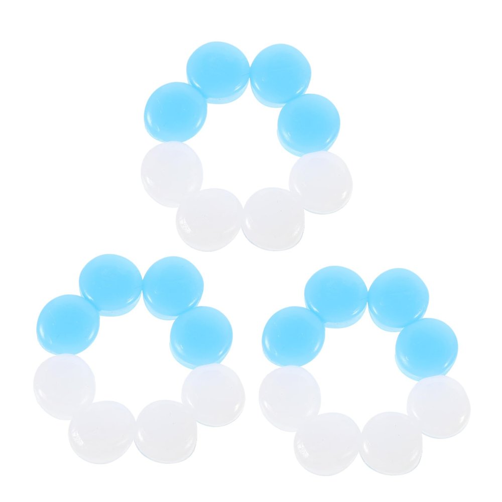 Baluue 24pcs Soft Reusable Silicone Sleeping Noise Reduction Earbuds for Dormitory Sound Insulation Comfortable Ear Protection