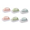 VICASKY 6Pcs Household Kitchen Sponges with Handles Convenient Pot Scrubbers Reusable Cleaning Brushes for Dishes Pots Walls and Tabletops view 1