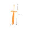 Ipetboom 3Pcs Toothbrush Soft Bristle Rotatable Manual Teeth Cleaning Brush for Ages Ergonomic Head Design for Childrens Oral Care Random Color view 3