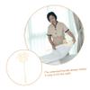 ABOOFAN Long Handle Quilt Cleaning Tool Rattan Carpet Beater Dusting Tool for Quilts and Rugs Soft Flexible Woven Material Manual Dust Remover for Home Use view 3