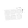 Healifty 36pcs Transparent Silicone Heel Liners Soft Oval Pads for Heel Relief Invisible Fit Shoe Cushions Reusable Protective Foot Covers for and Daily Wear view 2