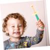 Healifty 3Pcs Toothbrush Soft Bristles Manual Rotatable Head Ergonomic Handle for Ages Washable Teeth Cleaning Brushes in Green Random Color view 3