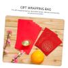 FRCOLOR 20Pcs Small Drawstring Gift Bags Chinese Style Candy Packaging Pouches for Wedding Year Party Favor Storage Jewelry Gift Wrap view 4