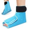 Ankle Ice Pack Wrap for Foot Heel Swelling Pain Relief, Reusable Large Hot Cold Gel Pack for Sprained Ankle, Achilles Tendonitis, Arthritis, Plantar Fasciitis, Post-Surgery, Sports Injury(Blue,1PCS) view 1