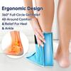 Ankle Ice Pack Wrap for Foot Heel Swelling Pain Relief, Reusable Large Hot Cold Gel Pack for Sprained Ankle, Achilles Tendonitis, Arthritis, Plantar Fasciitis, Post-Surgery, Sports Injury(Blue,1PCS) view 4