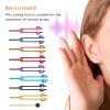 BLACKTK Healing Slides, Resonant Healing Slides Set, Deep Relaxation, Activation Tool, Hammer, Acupuncture Point Massage Base view 2