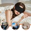 3D Sleep Eye Lightweight Contoured Blindfold for Rest | Soft Breathable Eyeshade for Travel, Nap, Spa, Meditation, Airplane, Beach, Dorm, Yoga, Night Sleeping Comfort, Pressure-Free Eye Cover view 4