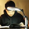 Plug-in Magnifier with LED Light, Elderly Reading Multi-Purpose Desktop Folding 1.5 Times 5 Times Magnifier view 2