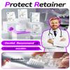 Beser Ultrasonic Retainer Cleaner, 2X Clean, 4X Sterilize, Dental Retainer Cleaner Machine Pod for Aligner, Nightguard, Mouth Guard, Denture Cleaner, Oral Dental Care, IPX6, 200ML, White view 3
