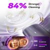 Beser Ultrasonic Retainer Cleaner, 2X Clean, 4X Sterilize, Dental Retainer Cleaner Machine Pod for Aligner, Nightguard, Mouth Guard, Denture Cleaner, Oral Dental Care, IPX6, 200ML, White view 4