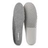 riemot Merino Wool Insoles for Men Breathable Honeycomb Shoe Inserts Comfortable Cushioning Replacement Innersoles Warm Sheepskin Insole for Winter Snow Boots Slippers Gray US14/ EU47 view 1
