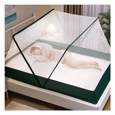BSEARMG Foldable Mosquito Net for Camping & Outdoors - Compact Bug Net for Adults, Kids, Couch & Field - Easy Setup, Unlimited Protection (Color: 5, Size: 100x190x80cm)