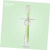 Beaupretty 4pcs Silicone Toothbrush with Suction Stand Soft Bristles Training Brush for Gum Relief and Easy Storage Bpa Teether view 2