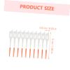 Ipetboom 80Pcs Elastic Interdental Brushes for Orthodontic Cleaning Portable Dental Floss Picks for Braces Supple Gum Massage Teeth Cleaning Tools Lightweight for Travel and Home Use view 2