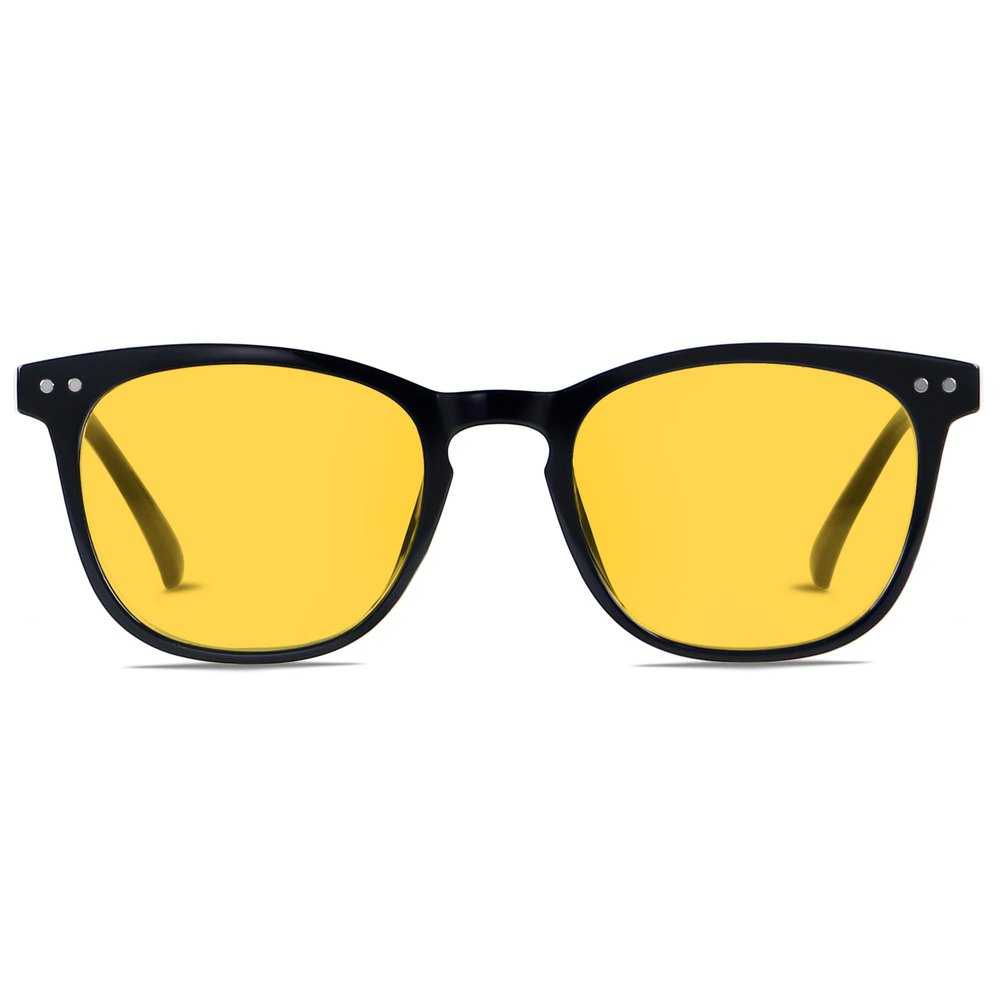 ANDWOOD Blue Light Blocking Glasses Women Men Computer Small Face Gaming Yellow Lens Bluelight Blocker Teens