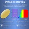 ANDWOOD Blue Light Blocking Glasses Women Men Computer Small Face Gaming Yellow Lens Bluelight Blocker Teens view 4