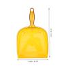 VICASKY Handheld Dustpan with Ergonomic Handle for Household Cleaning Lightweight Transparent Scoop for Desktop and Use and Easy to Clean Dustpan for Home and Restaurant Tasks view 2