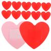 Outanaya 25pcs Heart Shaped Bandages Flexible Adhesive Wound Patches for Sensitive Skin Bulk Portable Wounded Patches view 1