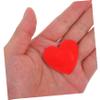Outanaya 25pcs Heart Shaped Bandages Flexible Adhesive Wound Patches for Sensitive Skin Bulk Portable Wounded Patches view 3