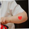 Outanaya 25pcs Heart Shaped Bandages Flexible Adhesive Wound Patches for Sensitive Skin Bulk Portable Wounded Patches view 4