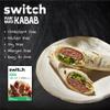 Switch Foods Plant-Based Meat Kabab, High Protein, Vegan, Soy Free, Gluten Free, Allergen Free, 4 Kebab Skewers, 8.5 Oz view 2