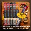 Jerky.com Jerky Gifts for Men | 12 Piece Meat Sticks Sampler with Beef Sticks, Pork, Ham, Sriracha, Turkey | High Protein, Low Carb, Keto Friendly Beef Jerky Snack Pack | Fathers Day Gift for Dad view 2