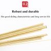 Copper Bar Brass Rod Length 500Mm Diameter 0.8Mm-18Mm Metal Solid Brass Rod for RC(Diameter 1.3mm) view 4
