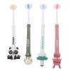 Didiseaon 4pcs Three-Sided Children's Toothbrush: Soft Bristles for Gentle Gum Care - Easy Grip Handle Toothbrush for Toddlers Boys and Girls view 1