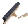 SECFOU Telescoping Window Squeegee with Microfiber Scrubber Extendable Aluminum Rod for Streak Home Glass Cleaning Water Absorbing Window Wiper for Indoor Use view 3