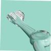 Healifty Silicone Training Toothbrush for Soft Triple Sided Bristles Gentle Gum Care Comfortable Grip Toothbrush for Cleaning and Chewing Safety view 4
