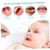 Baluue 30Pcs Oral Cleaning Gauze Tongue Cleaner Soft Absorbent Fabric Oral Hygiene Swabs for Gentle Gum Care and Mouth Cleaning view 3