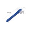 VICASKY 3Pcs Denture Toothbrushes for Adults Medium Hardness Bristles Compact Dual Head Design Durable Thick Handle Gentle Cleaning for Dentures and Braces Easy to Use Oral Care White Red view 2