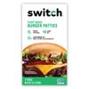 Switch Foods Plant-Based Burger Patties | High-Protein | Soy, Gluten, GMO, Dairy & Allergen Free | 19g Protein | Halal & Kosher | 2 Patties | 8 Oz view 1