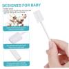 Hoement 30Pcs Oral Cleaner Gauze Toothbrush Tongue Cleaner Oral Cleaning Swabs for Newborns view 2