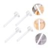 COOLHIYA 4 pcs Small Double Heads Denture Cleaning Brush Portable Toothbrushes for Dentures and False Teeth Durable Plastic Multi Functional Compact Design for Travel and Daily Use view 4