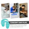 HAKIDZEL Noise Reducing Silicone for Sleep Comfortable Noise Canceling Earbuds for Studying Dorm Snoring Protection Green view 3