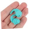 HAKIDZEL Noise Reducing Silicone for Sleep Comfortable Noise Canceling Earbuds for Studying Dorm Snoring Protection Green view 4