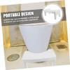 OATIPHO Skid Toilet Stepping Stool for Bathroom Stable Foot Stool with Humanized Design for Healthy Bowel Movements Space Saving for Home Use view 2
