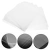 Housoutil 100pcs Clear Cellophane Wrap Sheets for Candy Wrappers Bouquets Treats DIY Crafts High Transparency Dustproof Wrapping for Caramels and Gift Presentation view 2