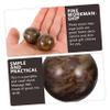 Beatifufu 2Pcs Small Stone Handballs for Massage and Exercise Smooth Polished Palm Rolling Balls for Hand Muscle Relaxation Stress Relief and Elderly Therapy view 4