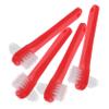 Beatifufu 4pcs Double Sided Denture Brushes Portable Small Toothbrushes for Partial and Full Denture Cleaning Ergonomic Handle Travel Friendly Oral Care view 1