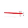 Beatifufu 4pcs Double Sided Denture Brushes Portable Small Toothbrushes for Partial and Full Denture Cleaning Ergonomic Handle Travel Friendly Oral Care view 2