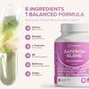 Rosabella Saffron Blend Supplement for Men & Women Saffron, B6, Magnesium & Herbal Extract Capsules Supports Mood, Focus & Clarity Non-GMO, Gluten-Free 180 Capsules 90-Day Supply view 3