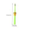 BIUDECO 4pcs Toothbrushes Soft Bristle Cartoon Design for Ages Gentle Oral Care with Adorable Duck Shapes Yellow Pink Green Blue view 2