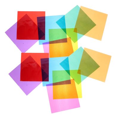 DIYEAH 84 Sheets Colored Cellophane Sheets DIY Wrapping Paper for Gifts and Crafts Transparent Wraps with Vibrant Colors for and Decorative Projects