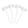 Healvian 4 pcs Portable Denture Cleaning Brush Double Heads Small Compact Toothbrushes Ergonomic Handle Lightweight Travel Kit for Safe Gum Care and Durable Cleaning view 1