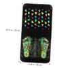 Baluue Safe Foot Massage Mat with Acupressure Stones for Home Use Durable Body Care Massager Pad for Elderly Relief and Circulation Improvement view 2
