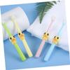 CATIEBYE 4pcs Cartoon Toothbrush with Extra Soft Bristles Cleaning Brush for Boys and Ages Durable and Comfortable Oral Care view 3