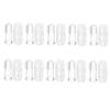 FRCOLOR 10 Sets Finger Toothbrushes with Transparent Cases Food Grade Silicone Soft Bristles Oral Massagers for Gum Care and Teething Comfort view 1
